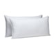 thumbnail image 1 of Almohadas alternativas de plumón para dormir boca abajo y arriba, densidad suave, 51 x 92 cm, paquete de 2, color blanco, 1 of 5