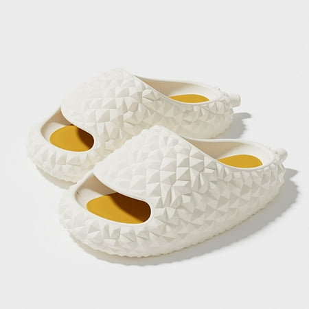 

Biguy Unisex Durian Sandals Open Toe Sandals Cute Beach EVA home Slippers Men Women House Shower Bedroom Slippers Indoor & Outdoor