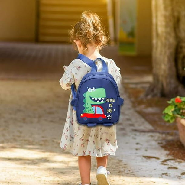 Mochilas para ninos Mochila De Animales De Dibujos Animados De Dinosaurios con Riendas Mochila Escolar Mochila De Guarderia para Ninos Mochila Preescolar Practica Walmart en linea