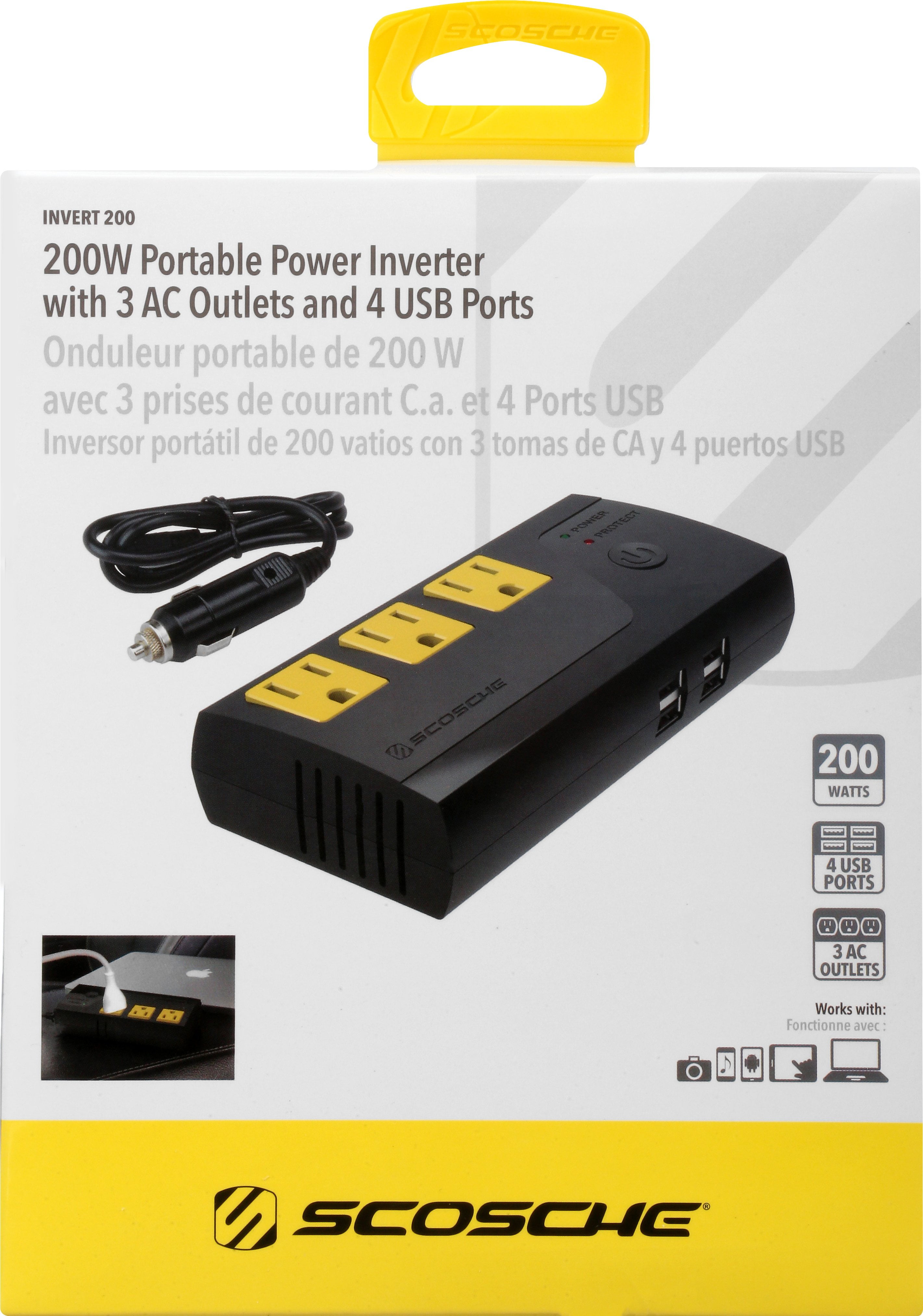 SCO 200W PWR INVTR, 200W INVRTR