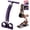 Purple, variant on Pedal Resistance Band with Handle - 4-Strand Ankle Puller, Full Body Workout for Abs, Core, Legs and Arms