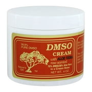 DMSO Cream with Aloe Vera Rose Scented - 2 oz