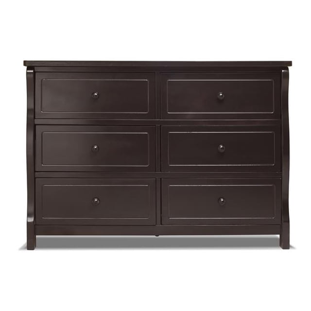 Sorelle Furniture 1160-E Princeton Elite Double Commode&44; Expresso
