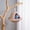 Multicolor#41369, variant on Small Parrot Hanging Nest Hammock for Birds, Warm Plush Cotton/Fleece, Hand-Woven Cage Bed, Soft Cozy Hanging Perch, 21x17cm, 1 Pack, Yellow/Khaki/Purple