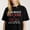 Black-4, variant on Religious Cross and Text Graphic for Christians Inspirational Praise Themed Casual Tee print T Shirt