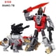 thumbnail image 1 of Figuras de acción de gran tamaño 6 en 1, Juguetes de transFormación, modelo de dinosaurio rosa, Juguetes de Robot de aleación ABS +, regalos para niños y adultos, 1 of 4
