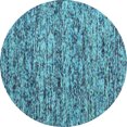 thumbnail image 1 of Ahgly Company Indoor Round Abstract Light Blue Contemporary Area Rugs, 3' Round, 1 of 4