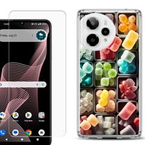 Phone Case for ATT Verge 2 5G, with Screen Protector, by OneToughShield - Candy Box