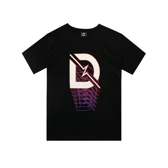 Dr Lupo Boys T-Shirt Black Sizes 8-14