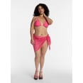 thumbnail image 2 of Hot Girl Summer by Megan Thee Stallion Women's and Women's Plus Thee Shell Skirt Crochet Sarong Coverup, Sizes XS-3X, 2 of 6