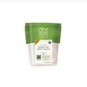 4 Pack : Flour  95% Organic  Sprouted Spelt  80 Oz