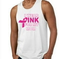 thumbnail image 2 of Men's I Wear Pink For My Mom Printed TANK TOP Soft and Comfy Tank Top, Lightweight Tank Top Color White Mens Tee Tank Top X-Large, 2 of 3