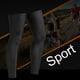 thumbnail image 3 of Calentadores de piernas para ciclismo 1 par de calentadores de rodilla elásticos para hombres y mujeres (L) negro JShteea Accesorios para bicicletas, 3 of 8
