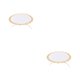 thumbnail image 4 of Wosthever Soporte para pasteles Postre Cupcake Snacks Cookie Muffin Holder Festival Fiesta de cumpleaños Decoración Bandeja Home Bar Reutilizable Blanco 2piezas Wosthever CBP308383, 4 of 6