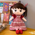 thumbnail image 5 of Surakey 2Pcs Baby Dolls，Girl Rag Plush Dolls for 2+ Year Old for Kids Child Gifts 15.7"Red, 5 of 5