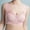 Pink bras, variant on Pimelu Bras for Women Sports Bras Sports Bras for Women Comfort Lightly Lined Breathable Mesh Patchwork Wireless Yoga Bra Back-Smoothing Push up Bralettes Underwear