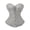 Gray, variant on Corset Tops for Women Bustier Shapewear Lingerie Lace Tied Renaissance Overbust Corset Push Up Bodysuit