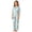 C153 Sky Blue, variant on CONZONE Halloween Pajamas for Toddler Girls Printed Short Sleeve Button Down Tops and Pants Hallowmas Loungewear Soft 2 Piece Girls Pjs Set Size 4-5 Years