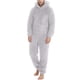 thumbnail image 5 of Pijama de una pieza con capucha y cremallera para hombre de Augper, cálido y polar, suave, para adultos, para invierno, 5 of 7