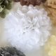 thumbnail image 1 of Pompones de papel decorativos para bodas, 10 cm, 15 cm, 20 cm, 25 cm, 4, 6, 8 y 10 pulgadas, bolas para fiestas, decoración del hogar, papel de seda, decoración de cumpleaños, blanco, 6 pulgadas, 1 of 6