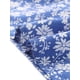 thumbnail image 5 of Vestido largo bohemio de verano con flores y mangas cortas, cuello cuadrado, con bolsillos, para mujer, color azul, 5 of 6