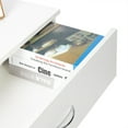 thumbnail image 4 of UBesGoo 5-Drawer Dresser Pure White with Metal Handles Bedside Night Stand Bedroom, White, 4 of 6