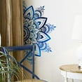 thumbnail image 3 of Bgsha Autocollant Mural en Vinyle Mandala Lotus Fleur de Lotus Datura Zen Décor Autocollants, 3 of 10