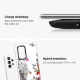thumbnail image 4 of for Samsung A52 Case, for Samsung Galaxy A52 5G Case, Crystal Clear Slim Soft TPU + PC Cover Case with Women Girl Humming Bird Flower Design Case for Galaxy A52, 4 of 7