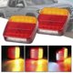 thumbnail image 3 of 12V Taillight Turn Signal Indicator 26 LEDs Tail Light Car Number Plate Light Brake Stop Lamp for Trailer Truck Caravan, 3 of 5