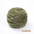thumbnail image 1 of Zhuge Hilo de chenilla grueso y voluminoso para tejer a mano, hilo de chenilla suave y esponjoso, 200 g, verde oliva, 1 of 4