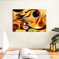 thumbnail image 3 of Elephant Stock Abstract Expressionist Wall Art - Abstract Canvas Canvas - 12" x 8", 3 of 8