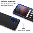 thumbnail image 6 of Takfox for Samsung Galaxy S23 Ultra/S23 Plus/S23 Case with Belt Clip Holster Military Grade Heavy Duty Protection 3 in 1 Shockproof Armor Rugged Durable for Galaxy S23 Ultra Phone - Black+Blue, 6 of 6