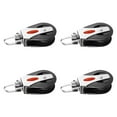 thumbnail image 3 of Zorion Cable Pulley Wheel Single Swivel Block Compact Versatile Smooth Bearing Hardware 4 Piece, 3 of 9