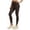 *Coffee, variant on ClodeEU Women's High Waist Stretchy Workout Leggings with Pockets,Casual Yoga Pants Army Green,Women's Plus L
