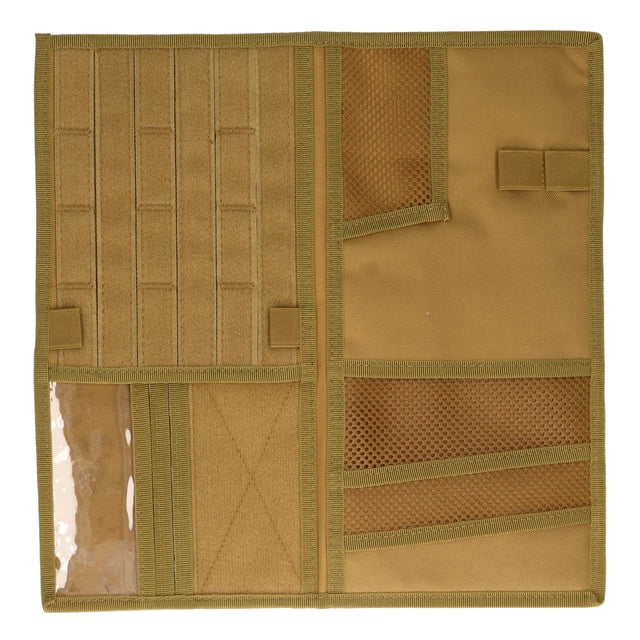 Organizador De Panel De Visera Para Camión, Suv, Camioneta, Panel De Visera, Soporte De Almacenamiento, Bolsa De Almacenamiento Para Panel De Parasol De Vehículo, Bolsillo De Carga Pesada, Monstrate VI009315-01