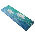 thumbnail image 3 of Alfombra de baño práctica, transpirable, suave, cómoda, diseño exquisito, decorativa para cocina, 60 x 180 cm, 3 of 14