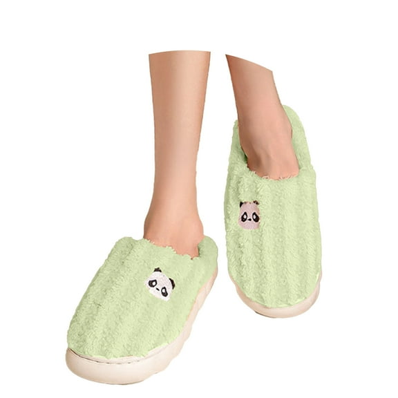 Fuzzy Slippers For Women Cozy Bear Slippers Comfy Fall Winter Slippers Fuzzy Winter Indoor Outdoor Cartoon Warm Cozy Winter House Slippers Bedroom Indoor House Shoes