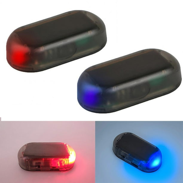 Paddsun Fake Solar Car Alarm Led Light Security System Warning Theft