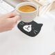 thumbnail image 5 of Posavasos con forma de gatito posavasos de cerámica antideslizantes con forma de gatito posavasos de silicona para tazas ideales para amantes de los gatitos decoración para escritorio mesa de centro y, 5 of 6