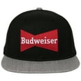 thumbnail image 2 of Budweiser Wool Brim Snapback Hat, 2 of 6