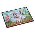 thumbnail image 1 of Carolines Treasures CK1227JMAT Poodle Spring Indoor or Outdoor Mat - 24 x 36 in., 1 of 4