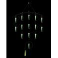 thumbnail image 2 of BLUEWING 36in Fishing Soft Squid Spreader Bar Offshore Fishing Spreader Bar with 6in Soft Squid and Big Game Trolling Lure for Wahoo Tuna Marlin Mahi Mahi, Green, 2 of 6