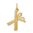 thumbnail image 4 of Finest Gold 10K Yellow Gold Comb & Scissors Charm, 4 of 4