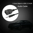 thumbnail image 2 of Cable Adaptador Audio Estéreo AUX para Coche 3 5 Mm A USB 2.0, 2 of 6