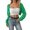 Green, variant on Women's Cardigan Shawl Long Sleeve Knitted Short Top Open Front Wrap Cardigan,RD2,XL