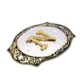 thumbnail image 3 of Qqa Hebilla De Cinturón Occidental De Moda Vintage A A Z Letra Inicial Hebillas De Cinturón De Vaquero Para Hombres/Mujeres, 3 of 5