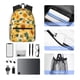 thumbnail image 4 of Disketp Green Leaf Sunflower Mochila Ligera Clásica con Múltiples Bolsillos, Mochila Casual para Hombre y Mujer, Ideal para Escuela, Trabajo y Viajes, 4 of 6