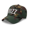 thumbnail image 3 of Rizz Dad Hat | Rizz Hat | Embroidered Rizz Dad Cap | Rizz Gift (Green Camo), 3 of 6
