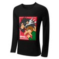 thumbnail image 7 of Men's Attack on Titan T-Shirts, Anime Cotton Long Sleeve Shirt, Casual Crew Neck T-Shirt for Adults, S-3XL, 7 of 7
