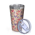 thumbnail image 2 of 16oz Tumblers Butterfly Colorful Wing Pattern Stainless Steel Vacuum Insulated Double Wall Travel Tumbler Cups Mug with Lid and Straw,Cleaning Brush for Coffee,Tea, 2 of 4